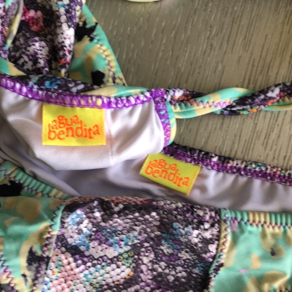 Agua Bendita Python Bikini Size S - Picture 10 of 11